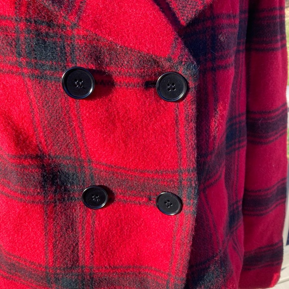 Talbots Plaid Christmas Blazer jacket - Picture 5 of 8
